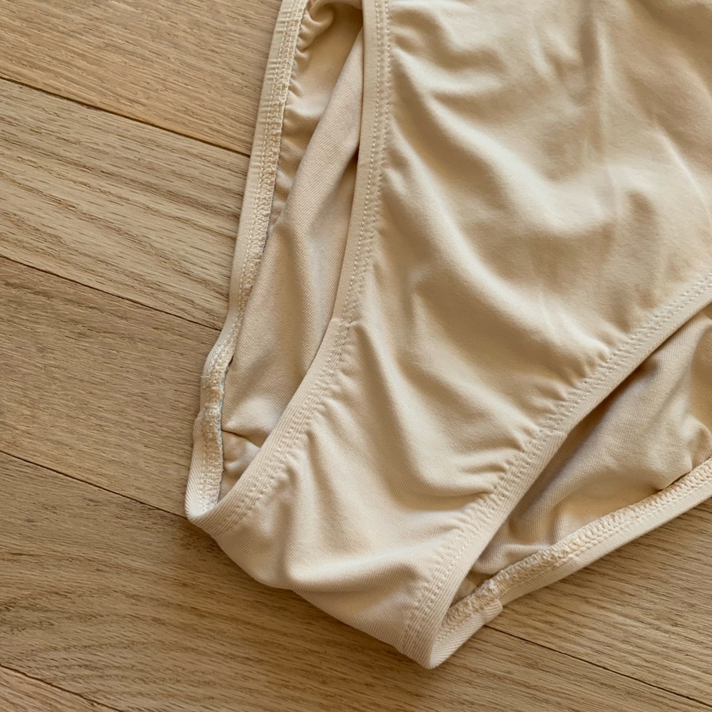 Capezio Nude Leotard with Invisible Straps Size Small - Picture 2 of 6